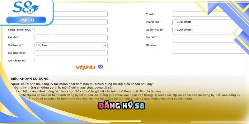 Đăng ký S8