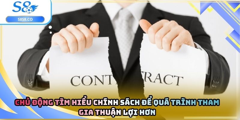 Chủ động tìm hiểu chính sách để quá trình tham gia thuận lợi hơn
