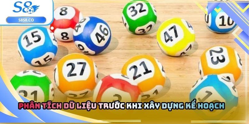Phân tích dữ liệu trước khi xây dựng kế hoạch